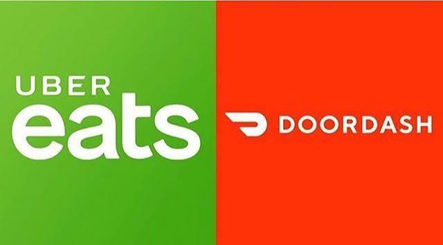 Uber Eats and DoorDash